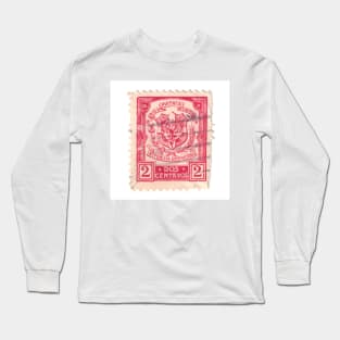 Dominican Republic Stamp, 1925 Long Sleeve T-Shirt